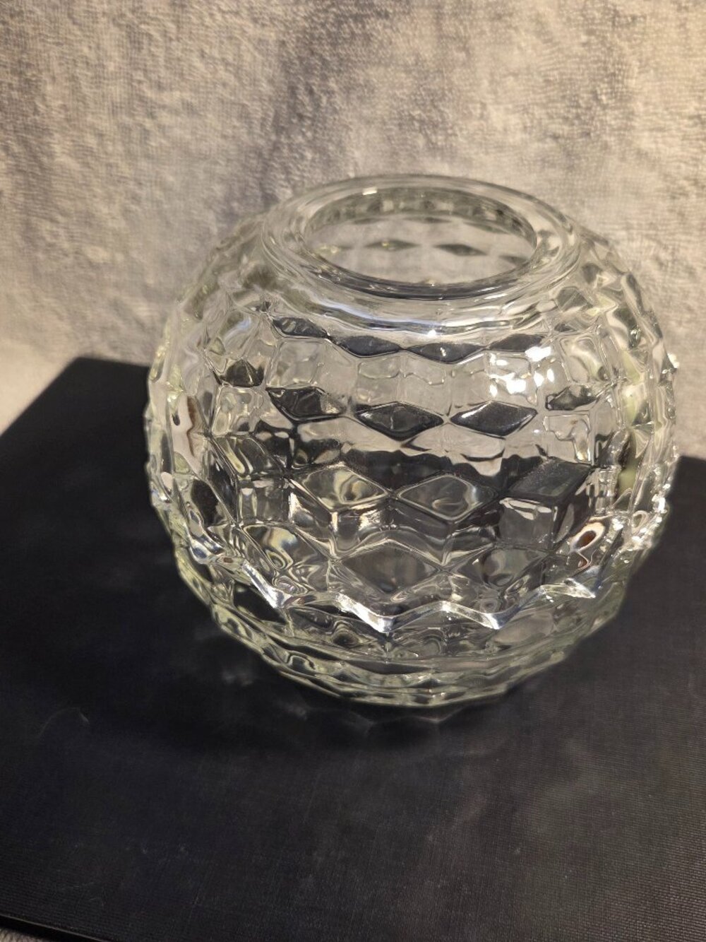 Homco Cubist Vintage MCM Fairy Lamp Light EUC